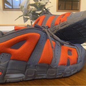 Nike Orange and Gray Men's Sneakers